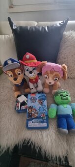 Paw patrol plysaky,minecraft - 2