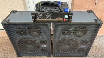 ŠPIČKOVÉ VÝKONNÉ OZVUČENIE 2x750 W rms / 2x1500W program - 2