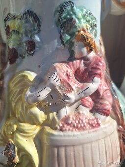 Velky starozitni porcelanovy cajnik - 2