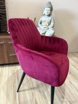 Jedálenská stolička/kreslo k toaletnemu stolíku - 2