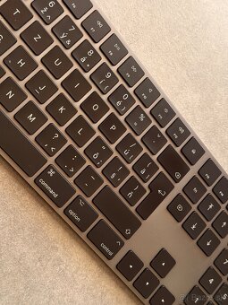 Apple Magic Keyboard + num (čierna) - 2