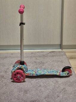 Predám detskú kolobežku Meteor Tukan LED - 2