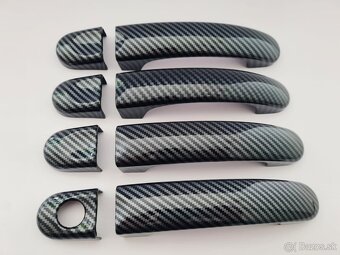 ČIERNE / KARBONOVE / CHROMOVE klučky pre VW GROUP - 2