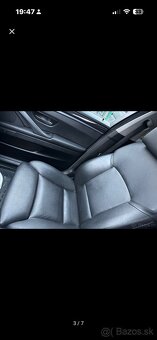 BMW f11 sedadla interiér černý - 2