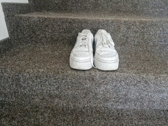 Nike Court Vision Alta DM strieborne - 2