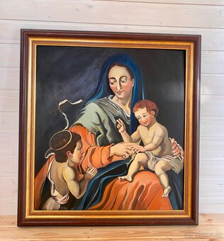 Starý obraz, olejomalba - 2