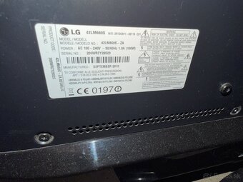 Predam 42 palcový televízor - 2