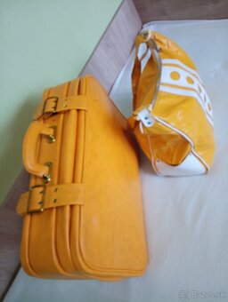 Retro žltý kufor - 2