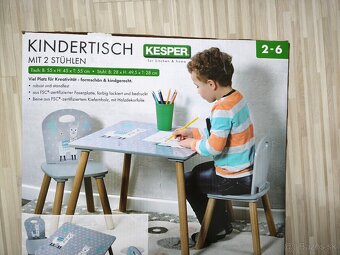 Detský stolík so stoličkami Kesper - 2