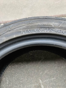 Predám letné pneumatiky - Dunlop SP Sport Maxx 215/45 R16 - 2