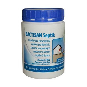 3x BACTISAN Septik, Prírodný bio-enzymatický čistič 500g - 2