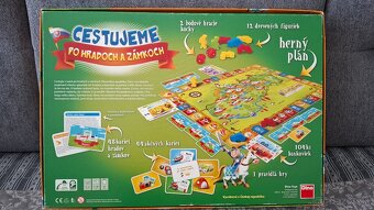 Spoločenská hra Cestujeme po Hradoch a Zámkoch - 2