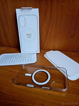 APPLE IPHONE 16 CLEAR CASE WITH MAGSAFE Obal kryt puzdro - 2