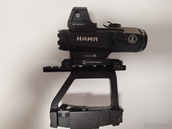 Kolimátor Mark 4 HAMR 4x24mm DeltaPoint hybrid assault scope - 2