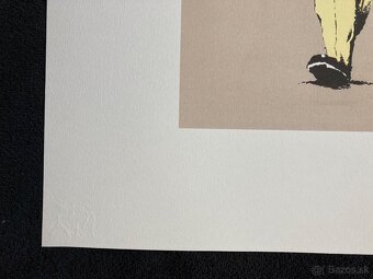 BANKSY - Napalm s certifikátom - “17/150" - 2