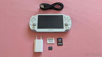 PS Vita 1000 wifi OLED biela - 2