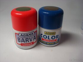 Modelarske farby Agama  odtiene Khaki - 2