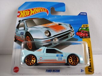 HOT WHEELS - FORD GT40,GT40 Mk.IV, RS200-GULF - 2