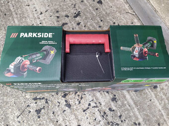 Predám akumulátorovú uhlovú brúsku Parkside - 2