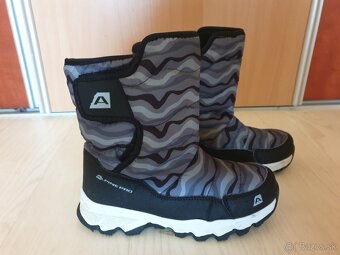 Detské zateplené čižmy/snehule Alpine Pro č. 35 - 2