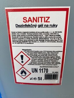 Dezinfekcia Sanitiz 10L - 2