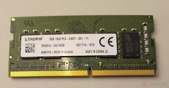 8GB Kingston, SkHynix - SoDimm 1Rx8 DDR4 - 2