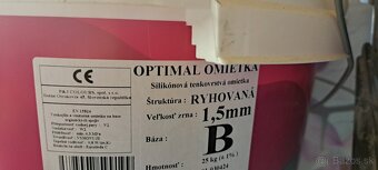 Silikónová omietka - 2