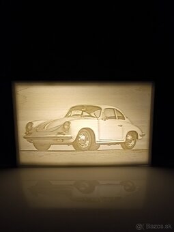 3D obraz, lampa - Lithophane - 2