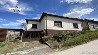 NA PREDAJ, 3-izbový rodinný dom na pozemku 1117 m2 za 31 000 - 2