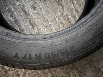 Predám 215/50r17 barum - 2