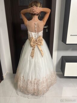 Dievčenské spoločenské šaty v.150-155 cm - 2