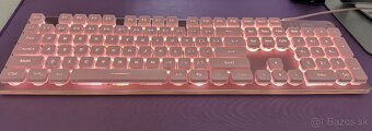 Klávesnica WG Low Profile SK ružová - 2
