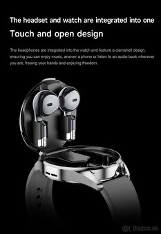 Smartwatch so slúchadlami bluetooth. - 2
