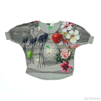 Tričko oversize Desigual, veľ. M - 2