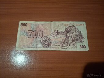 500 korún s kolkom - 2