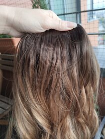 Clip in vlasy Halo hair, flip ombre - 2