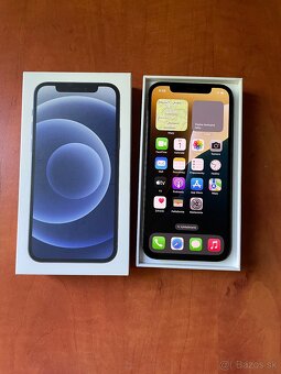 iPhone 12 ,čierny zdravie 100%. - 2