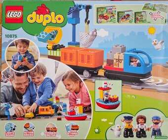 LEGO DUPLO ELEKTRICKÝ NÁKLADNÝ VLAK 10875 - 2