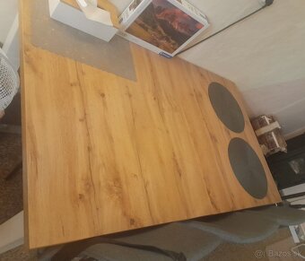 Rozkladaci stôl+4 stoličky - 2