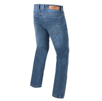 Motocyklové džínsy Rebelhorn Hawk III regular fit washed blu - 2