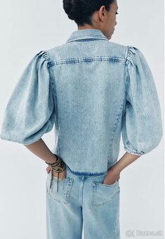Rifľová blúzka Zara, S - 36, PC 39,99 € - 2