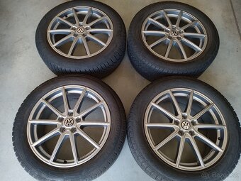 4ks zimne ALU 5x112 R19 8J ET45 BROCK VOLKSWAGEN ID 4 - 2
