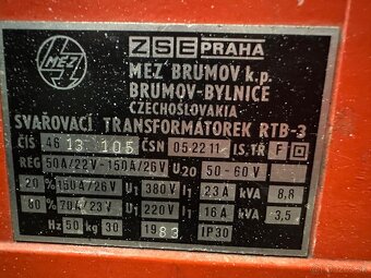 Zváračka RTB-3 - 2