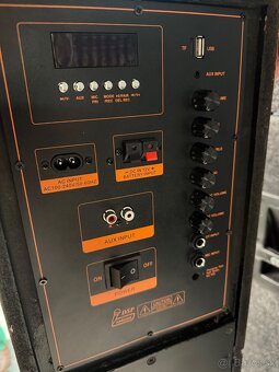 Reproduktory / repro skrine/ mix pult/ power mix - 2