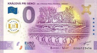 0 € / 0 euro souvenir bankovky 2025 - 2 - 2