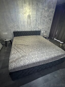 Manželská postel 180x200 s matracmi - 2