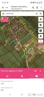 Orná pôda Horná Ves 945,m2 - 2