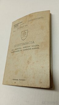Preukaz starý- Slovenský štát... - 2