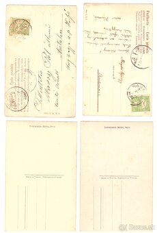 Staré pohľadnice portréty - 2