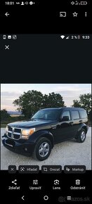 Predám Dodge Nitro 3.7benzin-plyn - 2